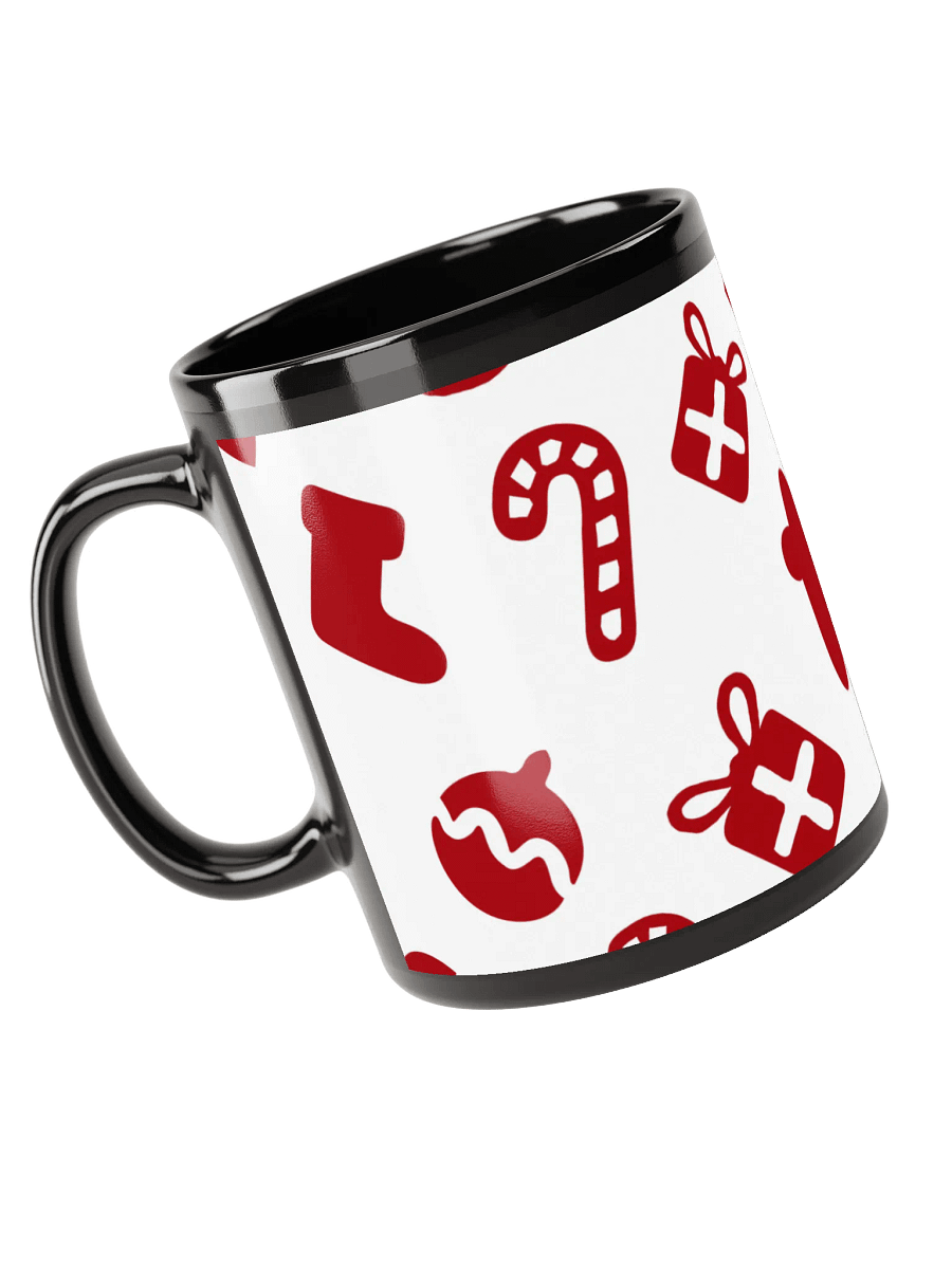 Festive Silhouettes Black Mug product image (6)