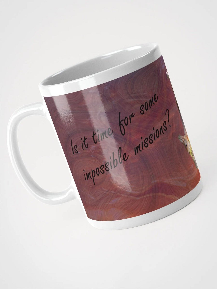 White Glossy Mug: A possible squirrel product image (7)