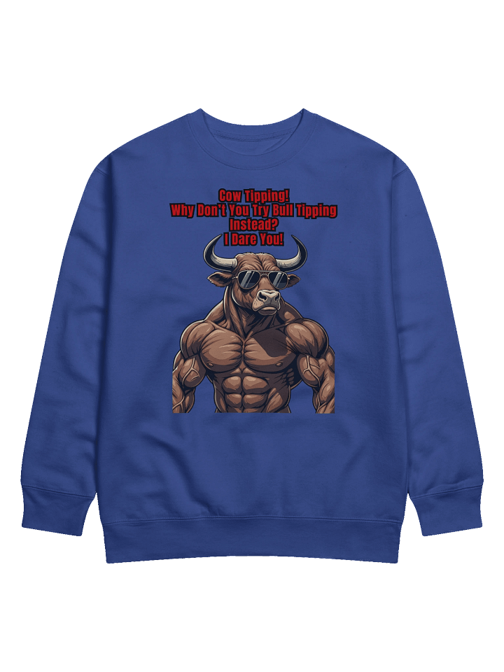 Bull Tipping Premium Sweatshirt product image (3)