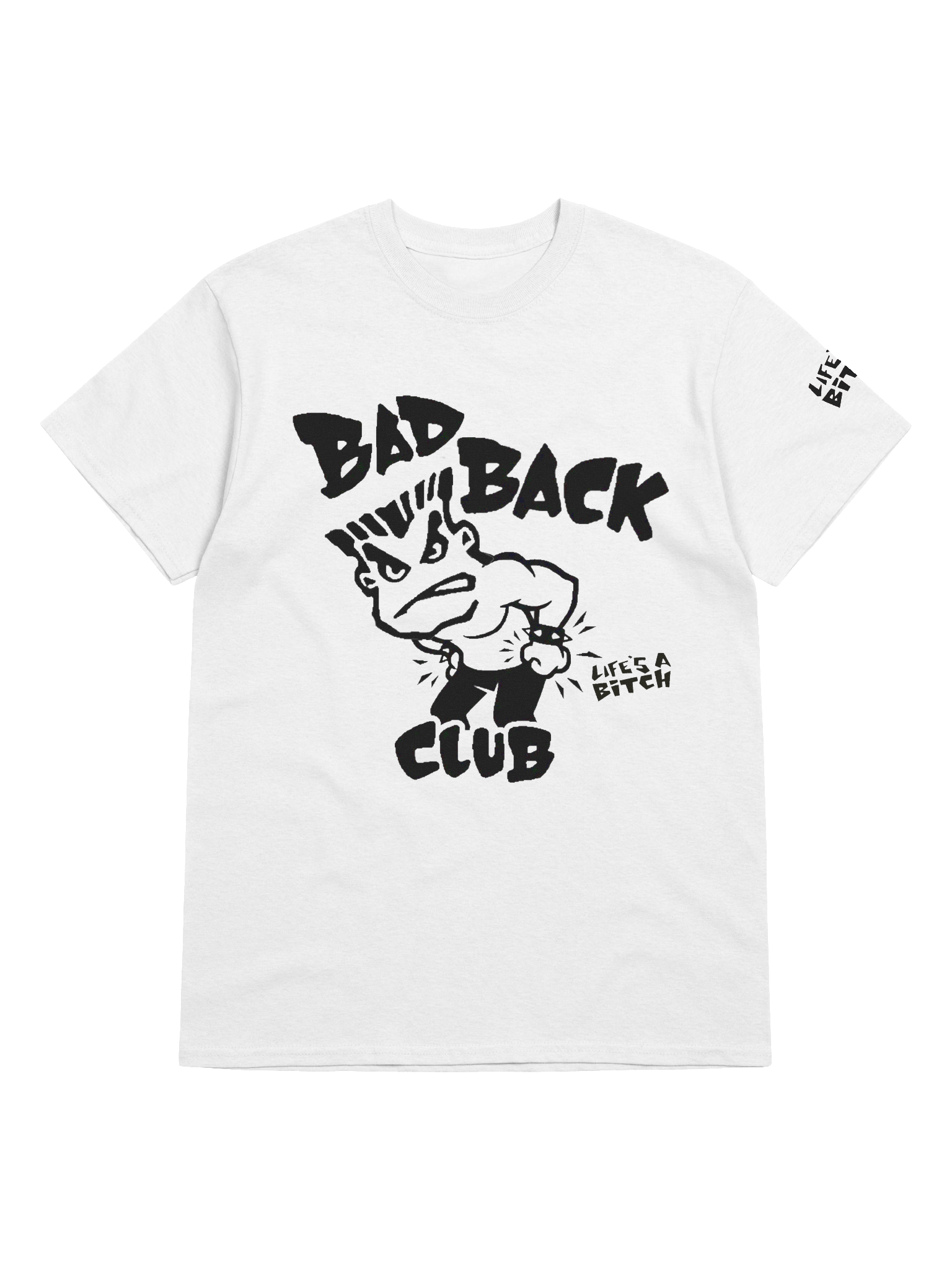 Bad Back Club - White T Shirt product image (5)