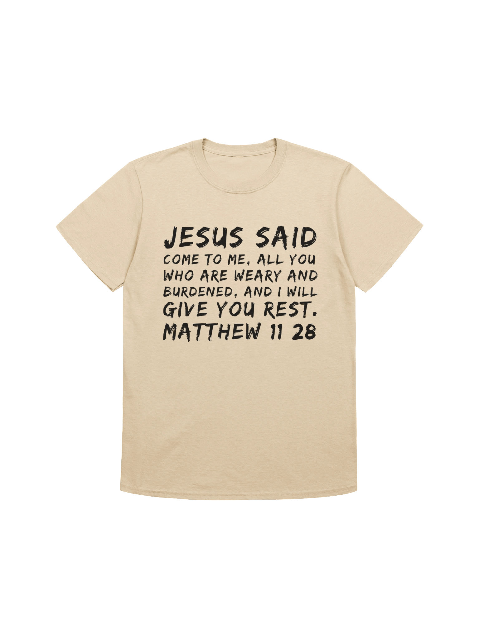 Jesus Said Come To Me Matthew 11:28 Shirt product image (5)