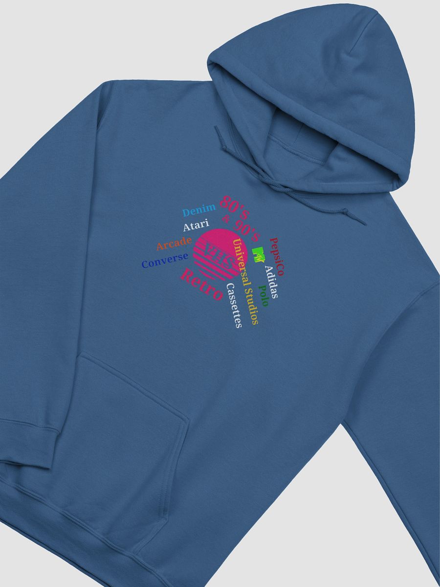 Retro VHS Circle Classic Hoodie product image (3)