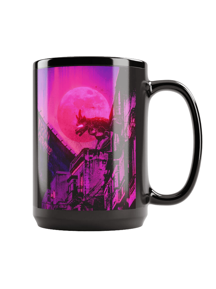 Neon Gargoyle 15 oz. mug product image (1)