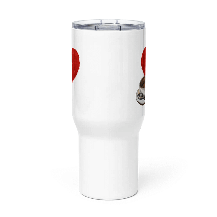 I Heart Coffee Travel Mug product image (3)