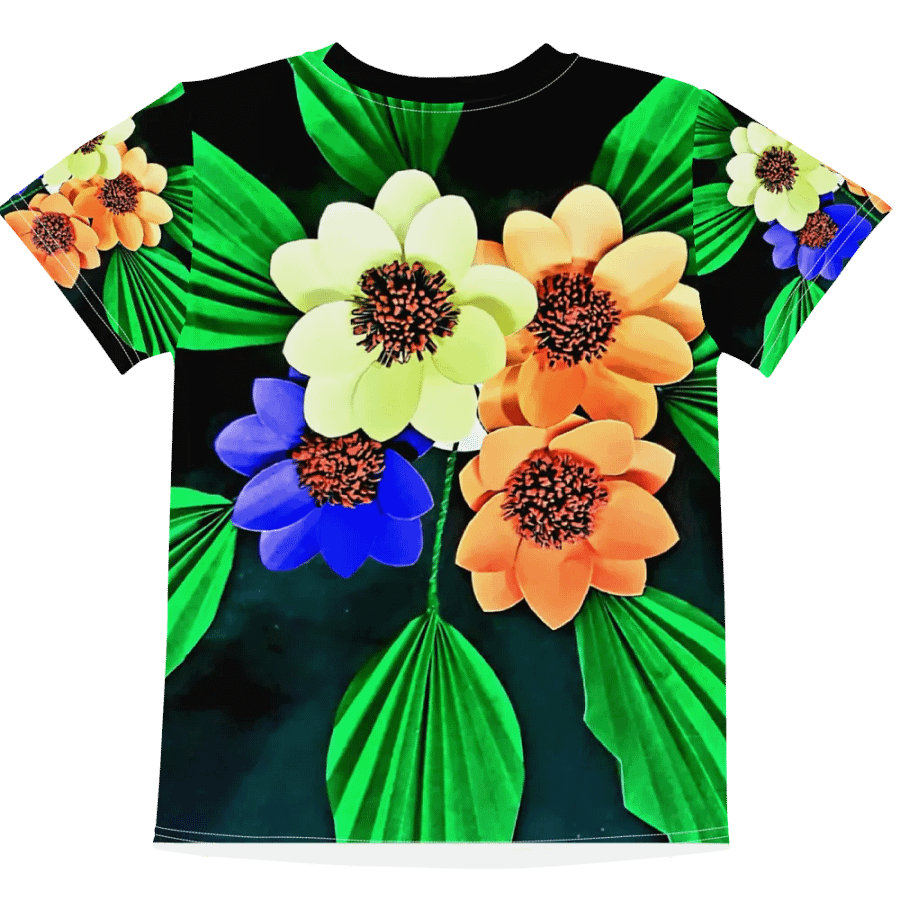 All-Over Print Kids Crew Neck T-Shirt product image (6)