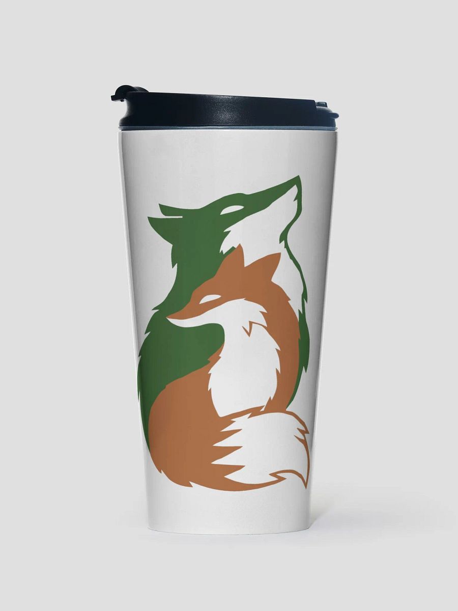 Fox Den Logo Stainless Steel Travel Mug product image (1)