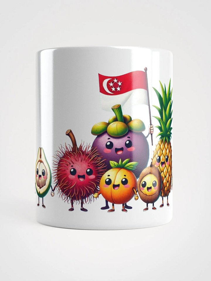 Singapore Mug | Tropical Fruits Celebration Design product image (1)