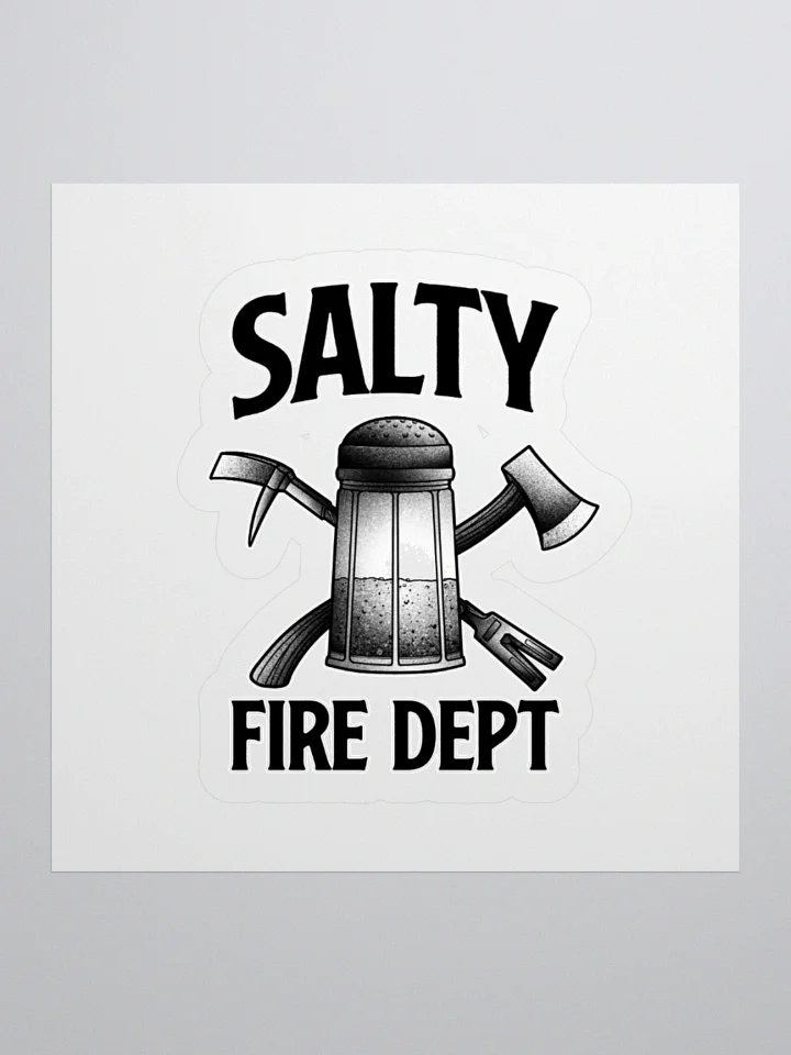 Salty Fire Dept Sticker product image (1)