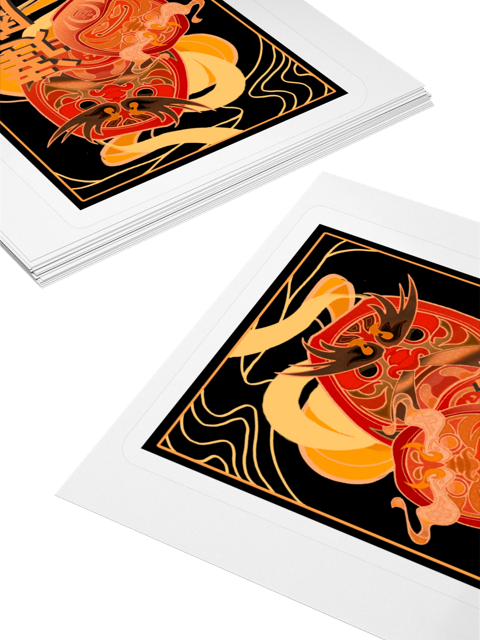 Daruma sticker product image (4)