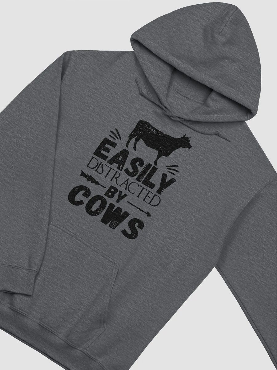 Easily distracted by cows - hoodie product image (13)