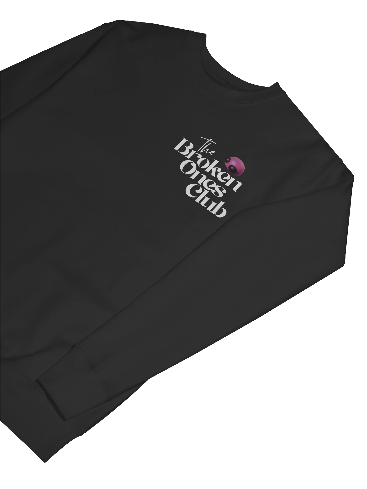 Broken Ones Club Crewneck Sweatshirt - White product image (55)