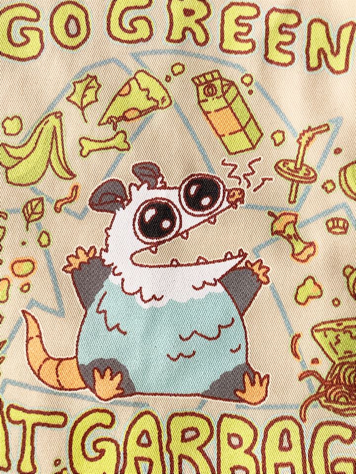 Go Green Eat Garbage! Double sided Tote product image (2)
