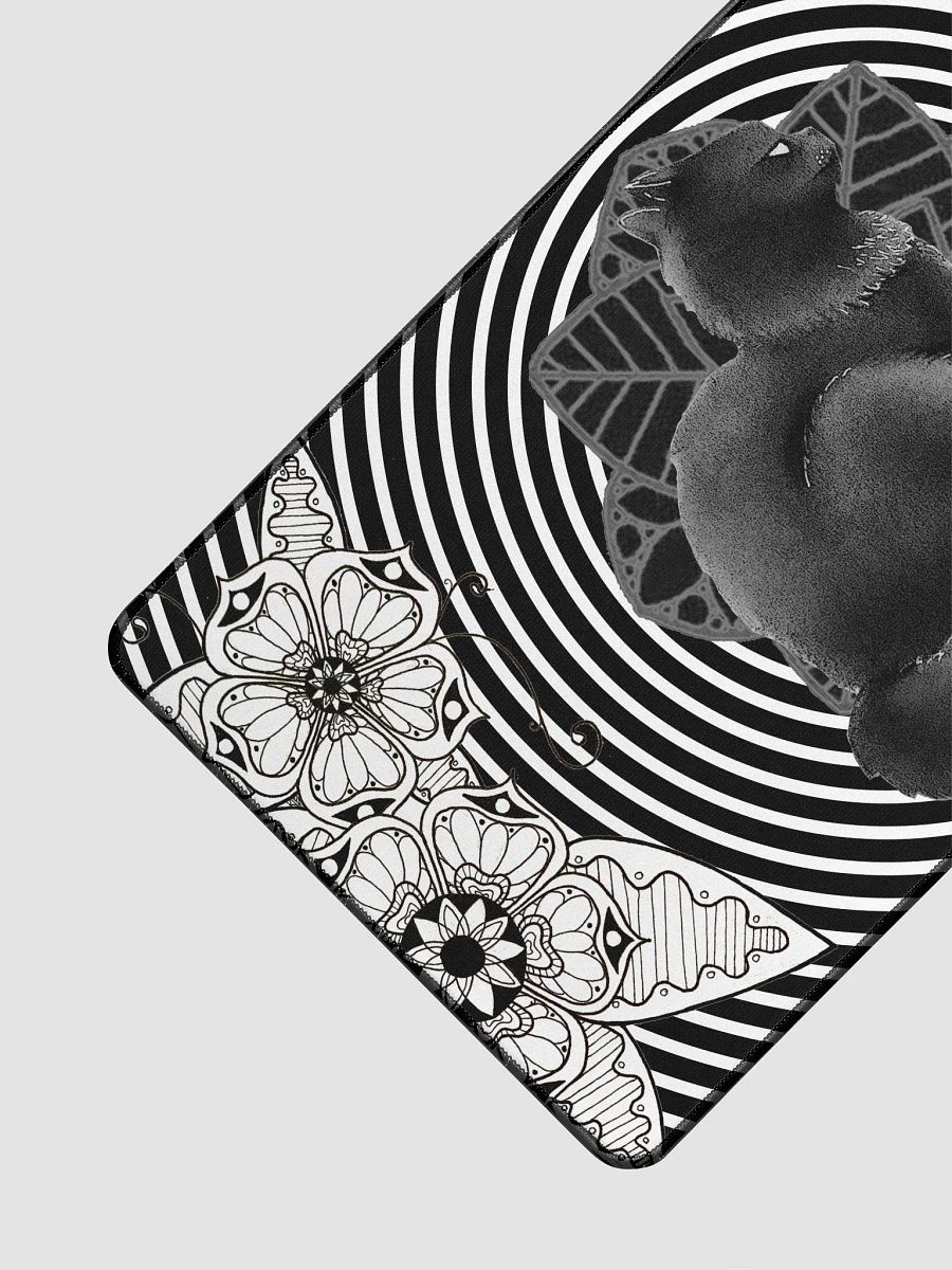 Cat Flower Desk Mat product image (3)