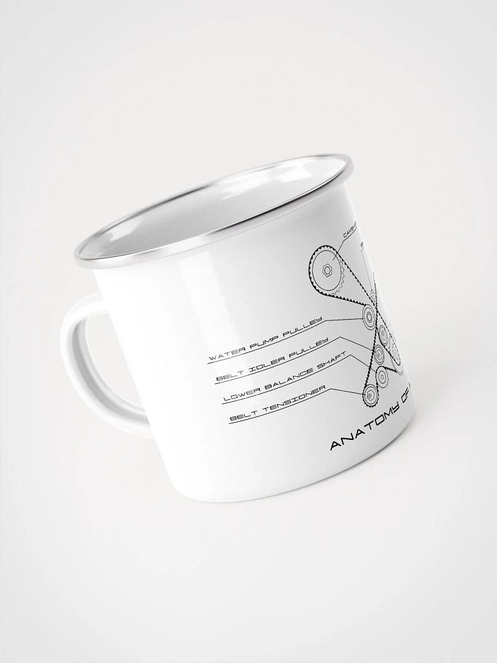 Anatomy of a 944 - 12oz. Enamel Mug product image (2)