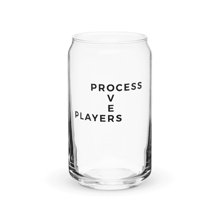 Process Over Players - Can-Shaped Glass product image (2)