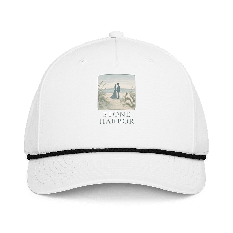 Stone Harbor NJ 5-Panel Classic Rope Wedding Cap product image (1)