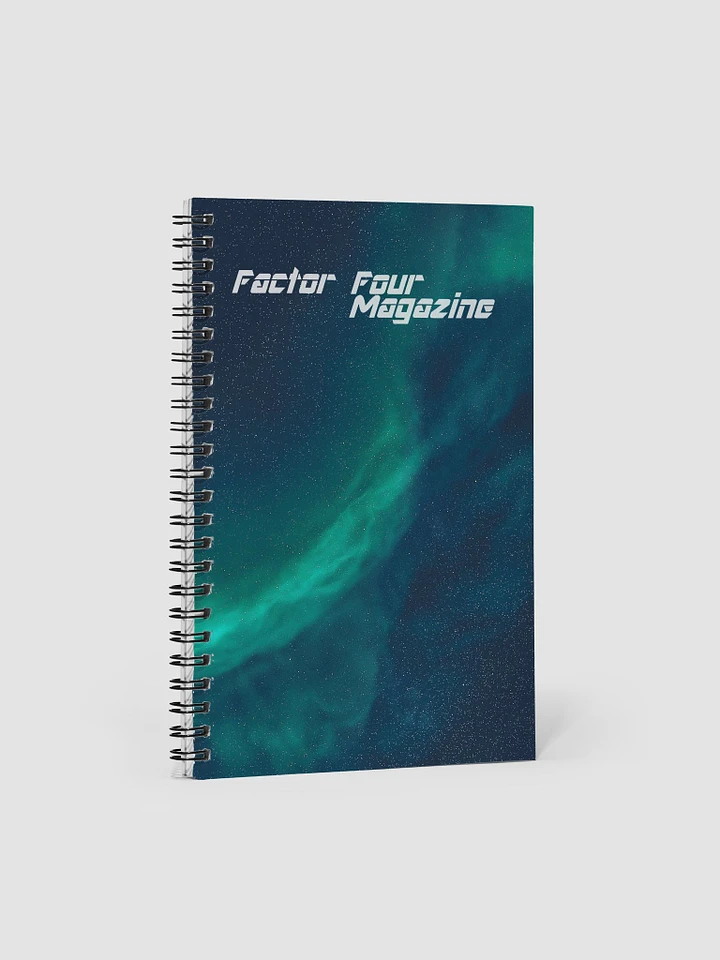 Factor Four Magazine Polar Lights Spiral Notebook product image (1)