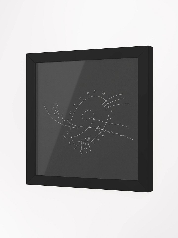 "Echoes of the Mind" - Framed Minimalist Art Print (Wall Art) product image (22)