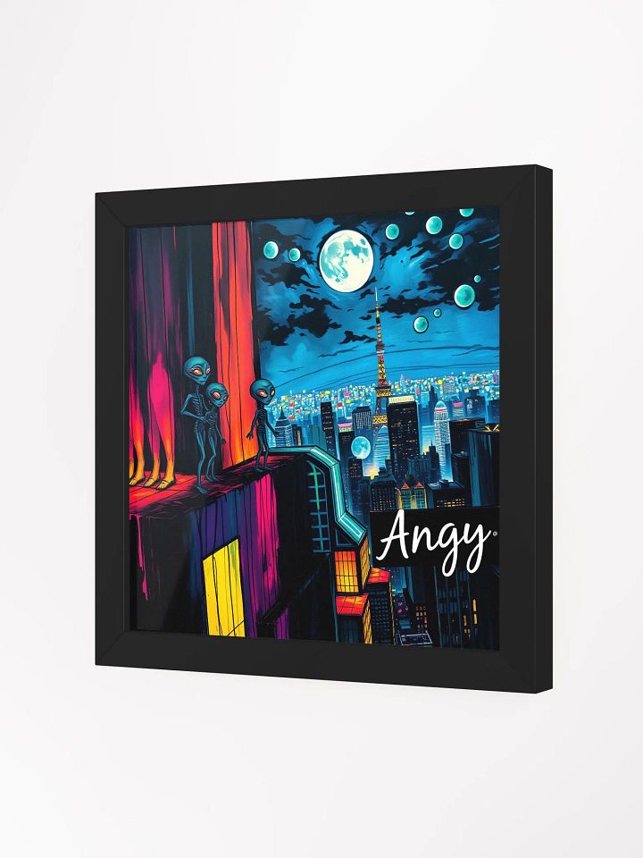 Vibrant Ayous Wood Framed Matte Poster product image (7)