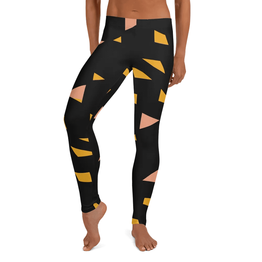 Symmetry Chic: Customizable All-Over Print Leggings product image (9)