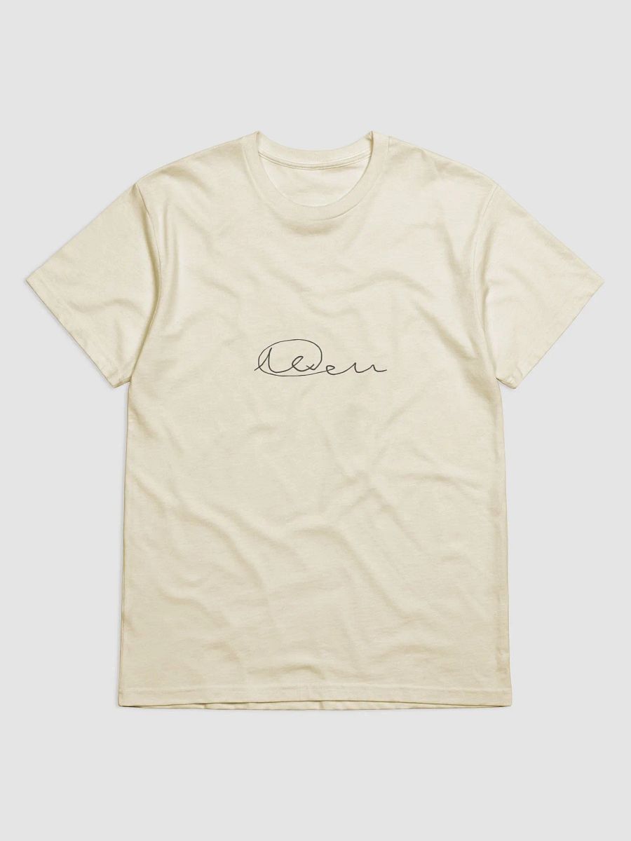 Signed eco t shirt product image (1)