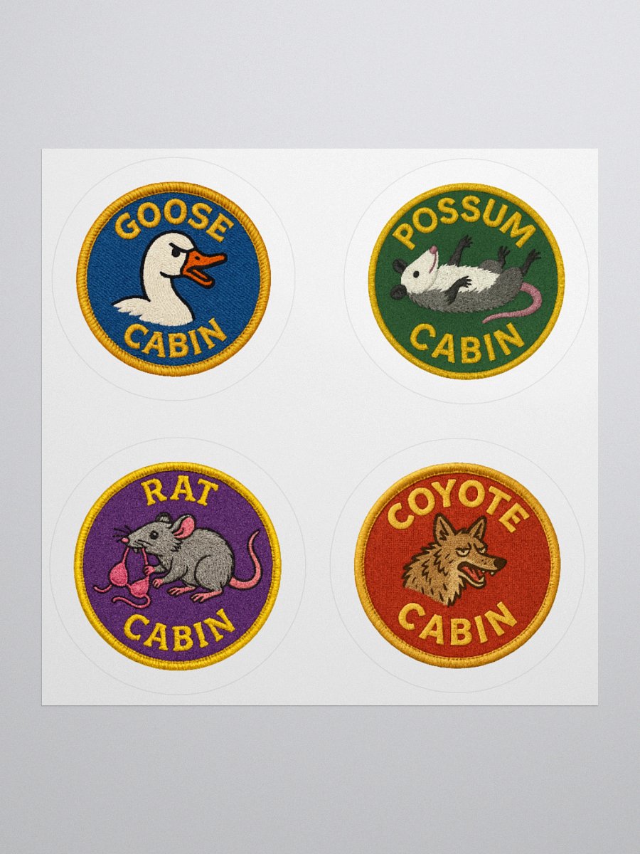 CAMP STICKERS product image (2)
