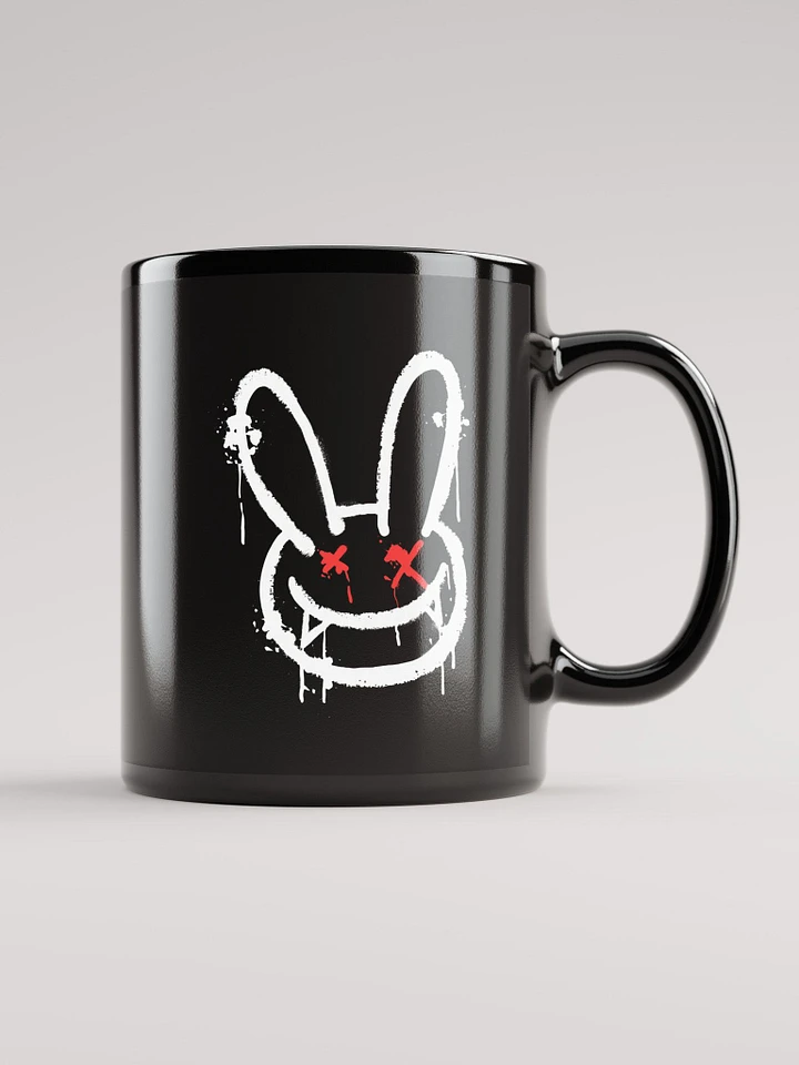 Fat Nugz Dead Rabbit Icon Black Glossy Mug product image (2)