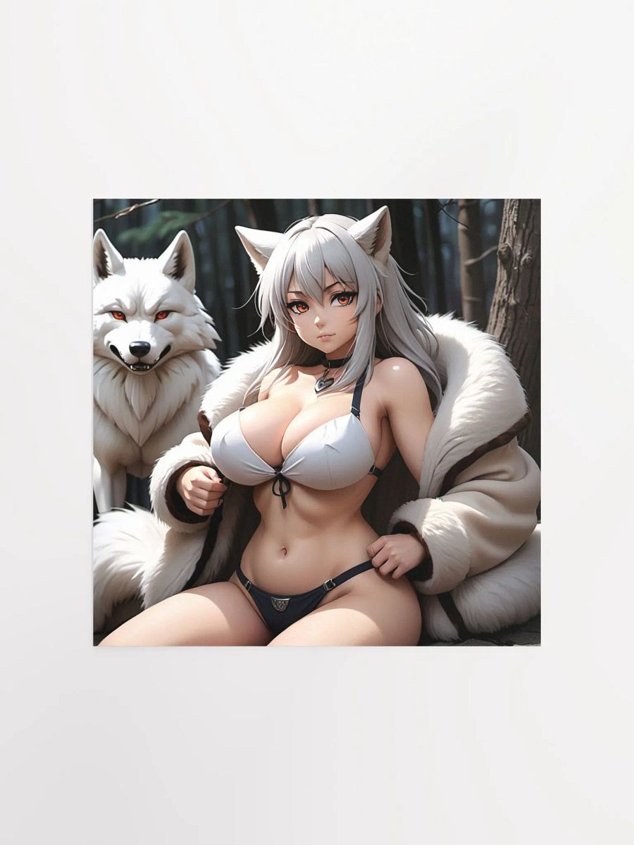 Wolf Vibrant Matte Poster Prints product image (5)