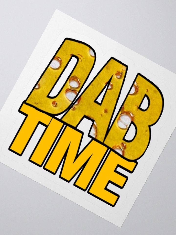 DAB TIME STICKER product image (4)