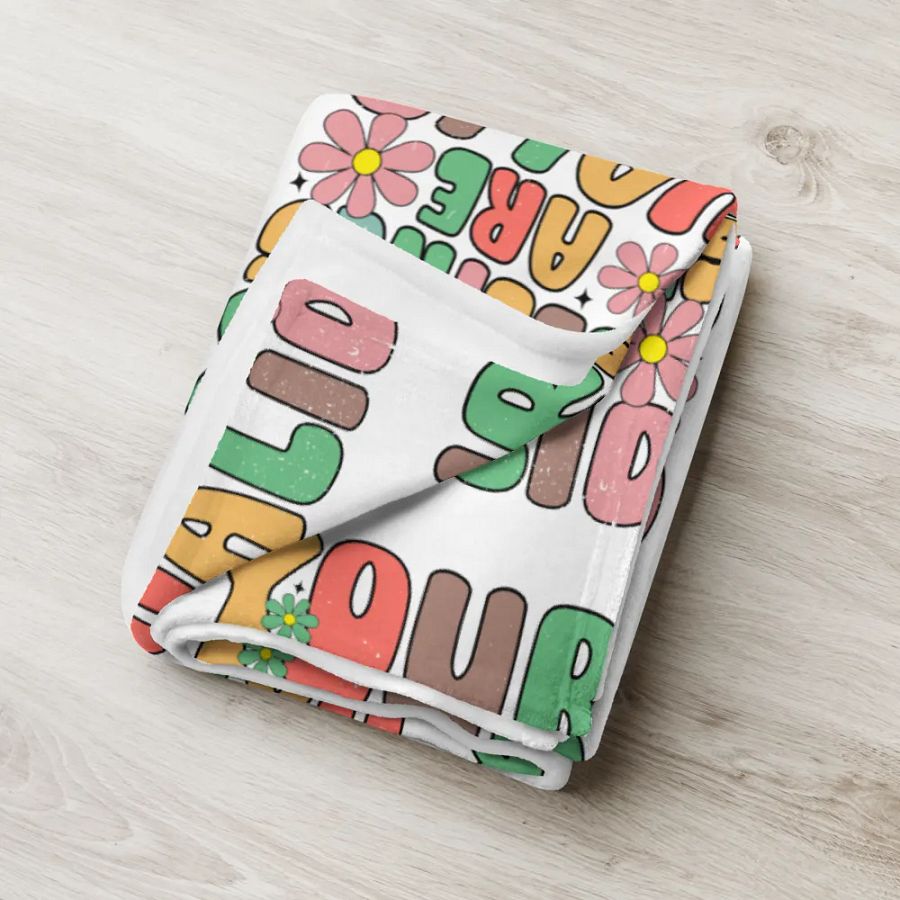 Your Feelings Are Valid Blanket product image (9)