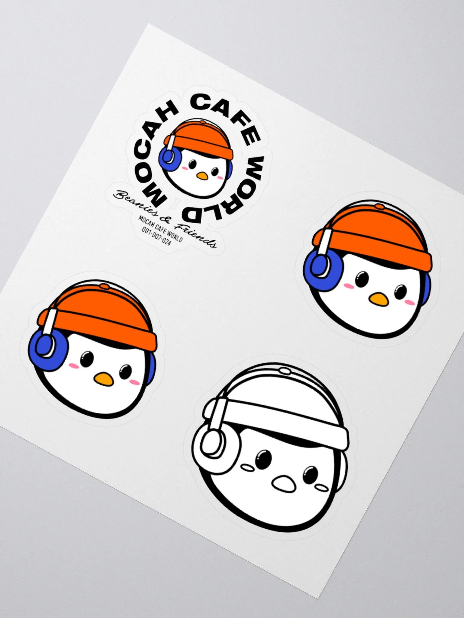 MCW. Beanies & Friends Sticker Sheet product image (2)