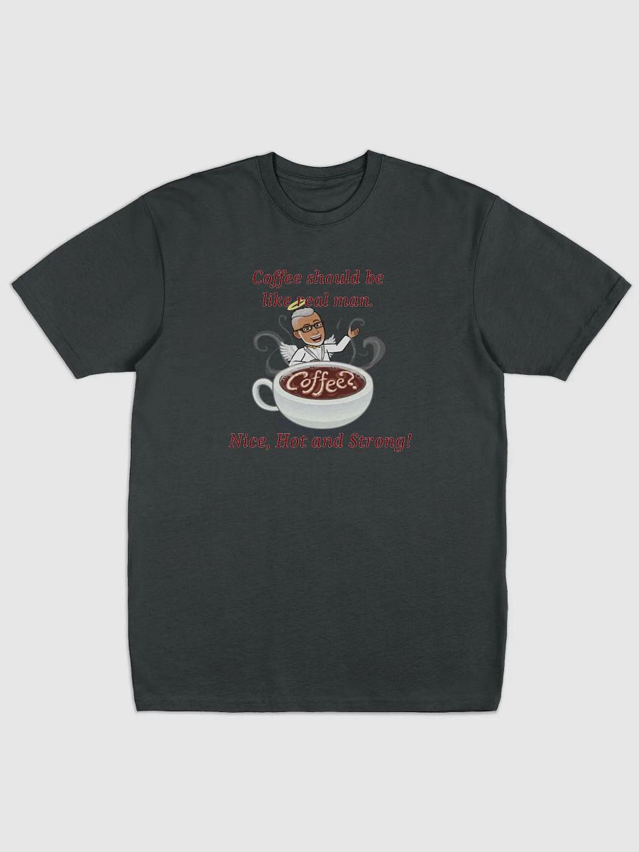 Nice, Hot, and Strong! Coffee Cartoon Men's Tee product image (1)