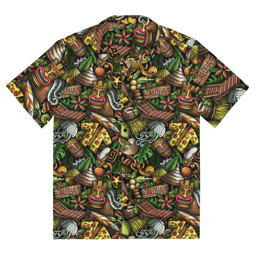 Tiki Aloha Hawaiian Shirt product image (3)