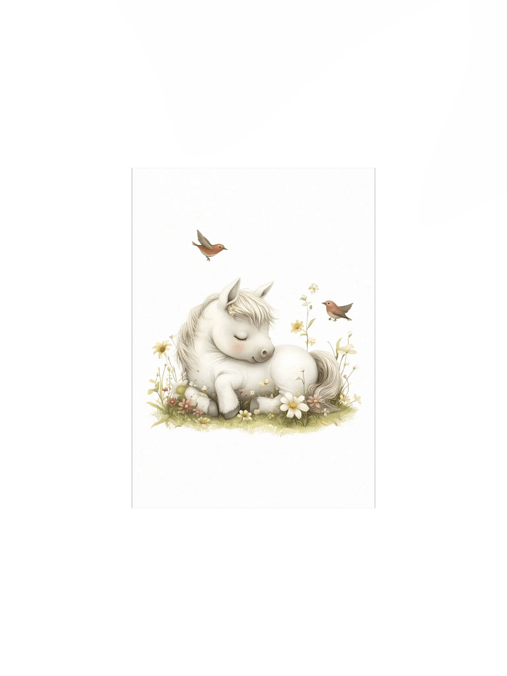 Cute Horse Farm Animal Nursery Prints product image (4)
