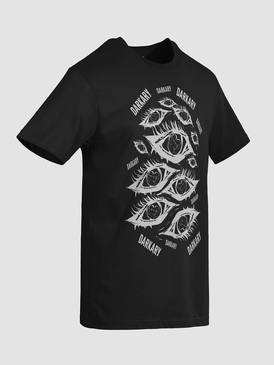 DARKARY Eyes Black T-shirt product image (3)