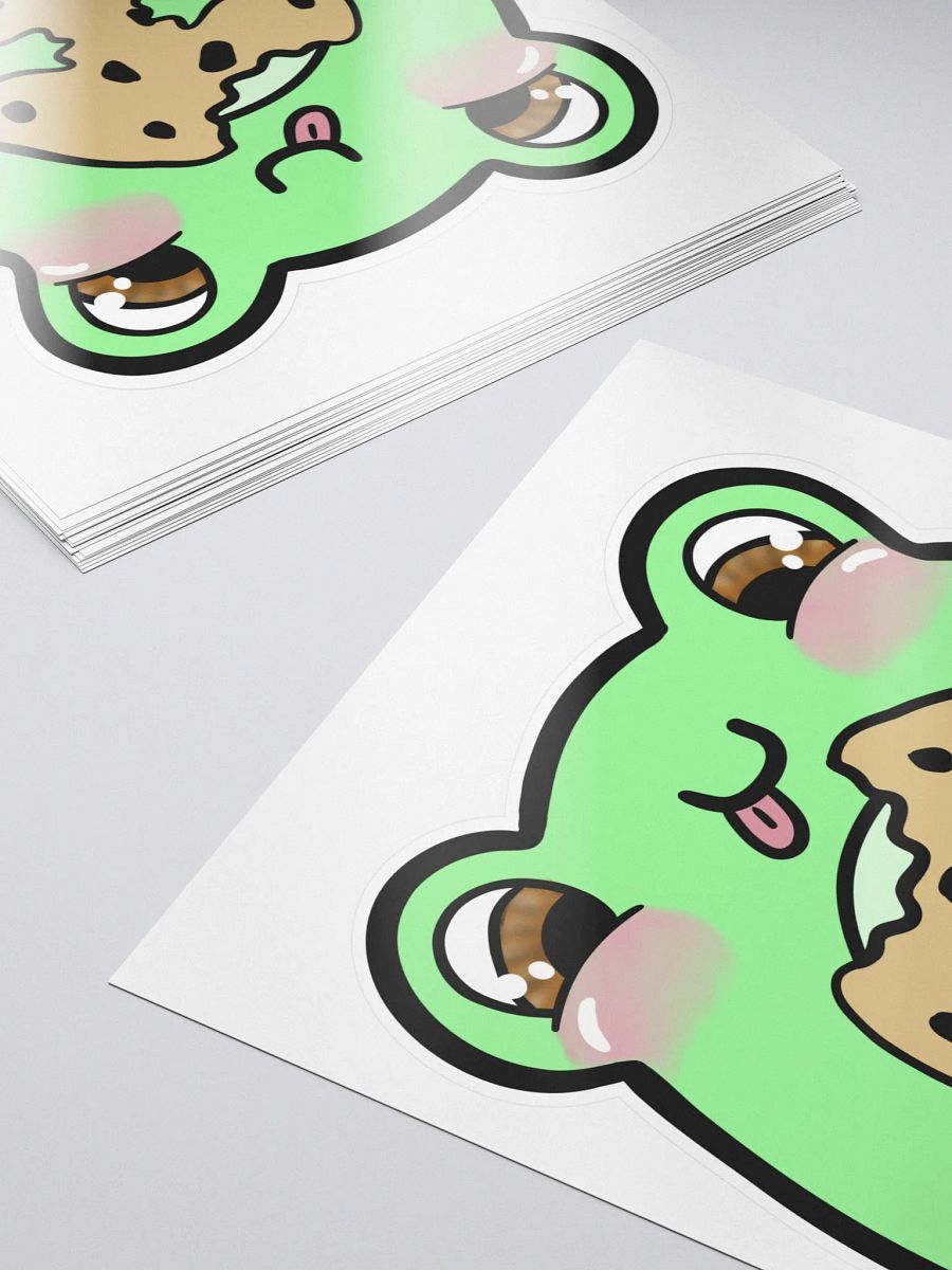 Frog Cookie Sticker product image (5)