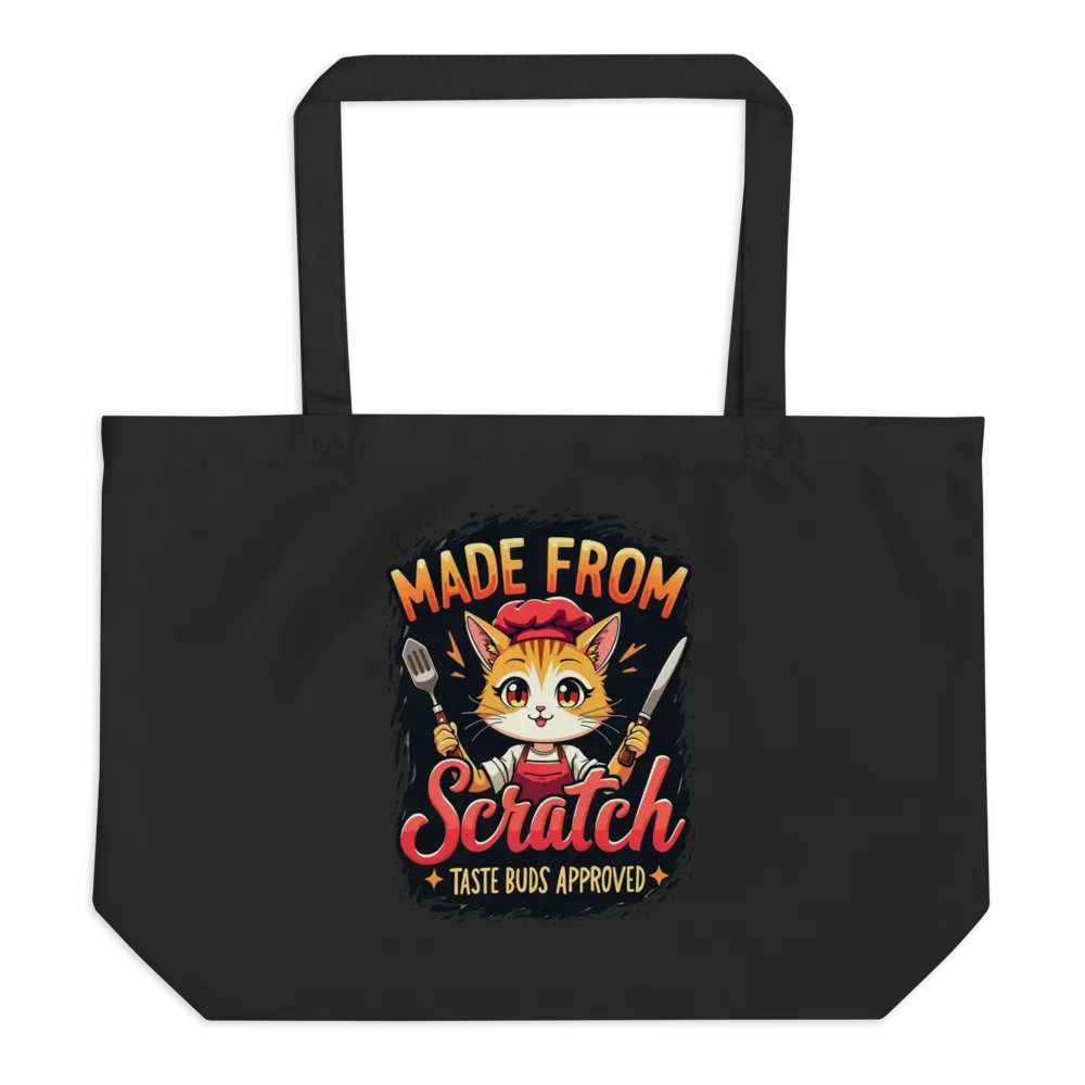 Made From Scratch Cat Chef Tote product image (1)