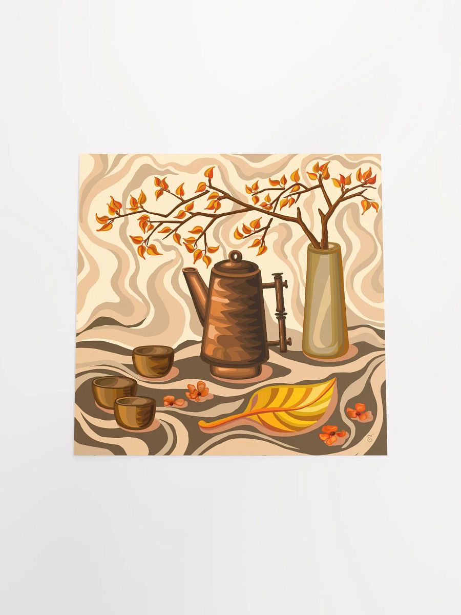 Autumn Tea Party Poster.- Coffee Shop No. 3 product image (4)