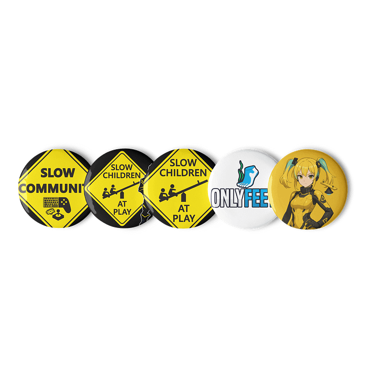 SLOW | Pin Set 1 product image (2)