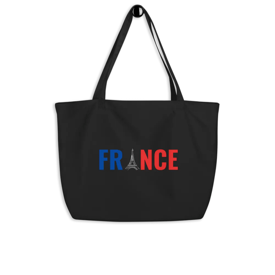 Eiffel Tower France Flag Eco Tote product image (4)