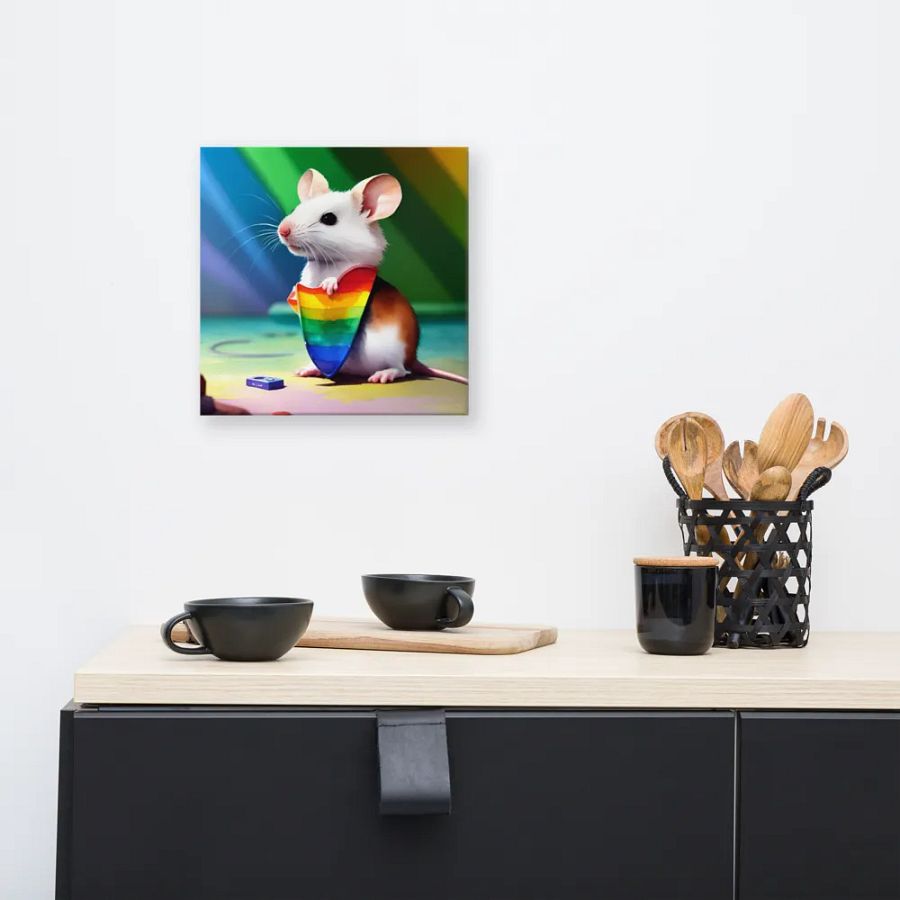 Cute Mouse Digital Painting - v3 product image (8)