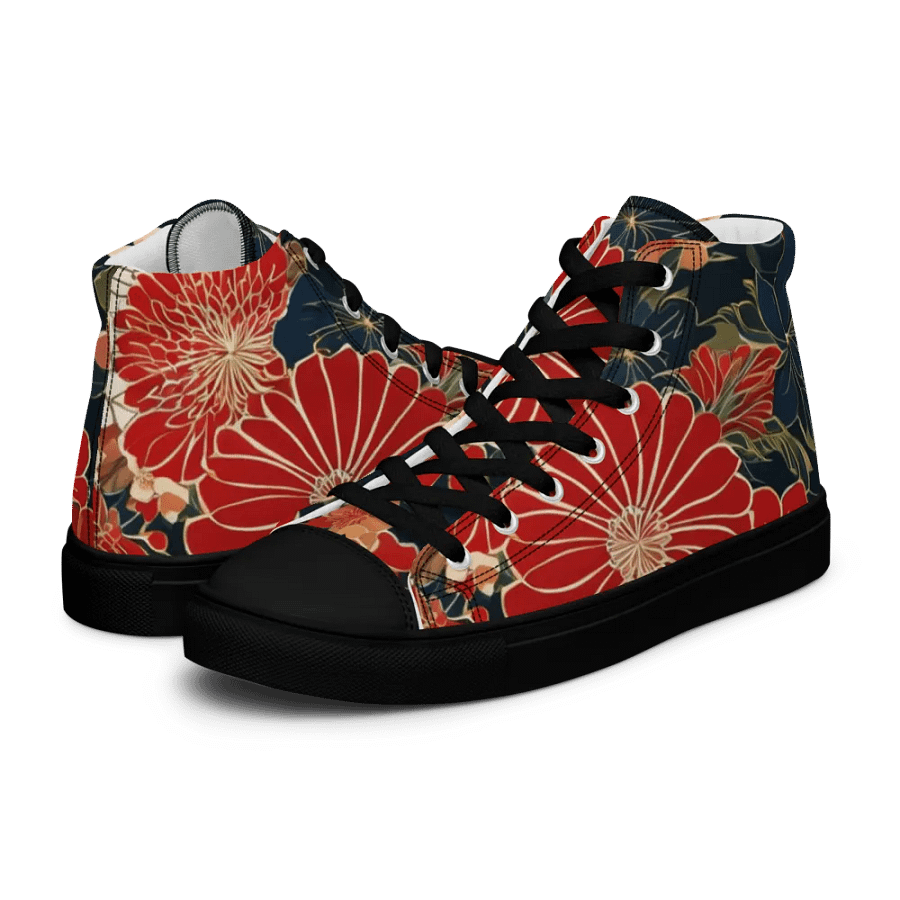 Women's Floral Fusion High Tops product image (10)