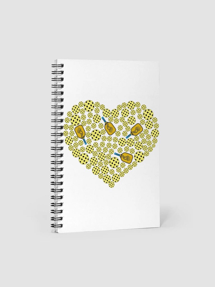 Pure Heart Pickleball Atomic Love Spiral Notebook product image (2)