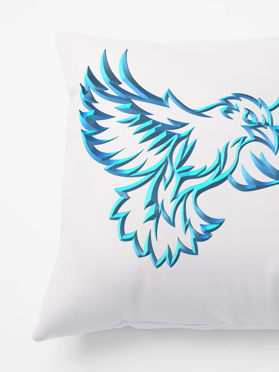 Raven Outline Throw Pillow product image (3)