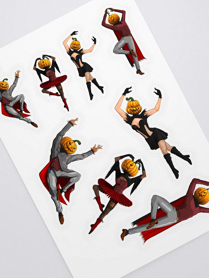 Pumpkin Village People Sticker page product image (2)