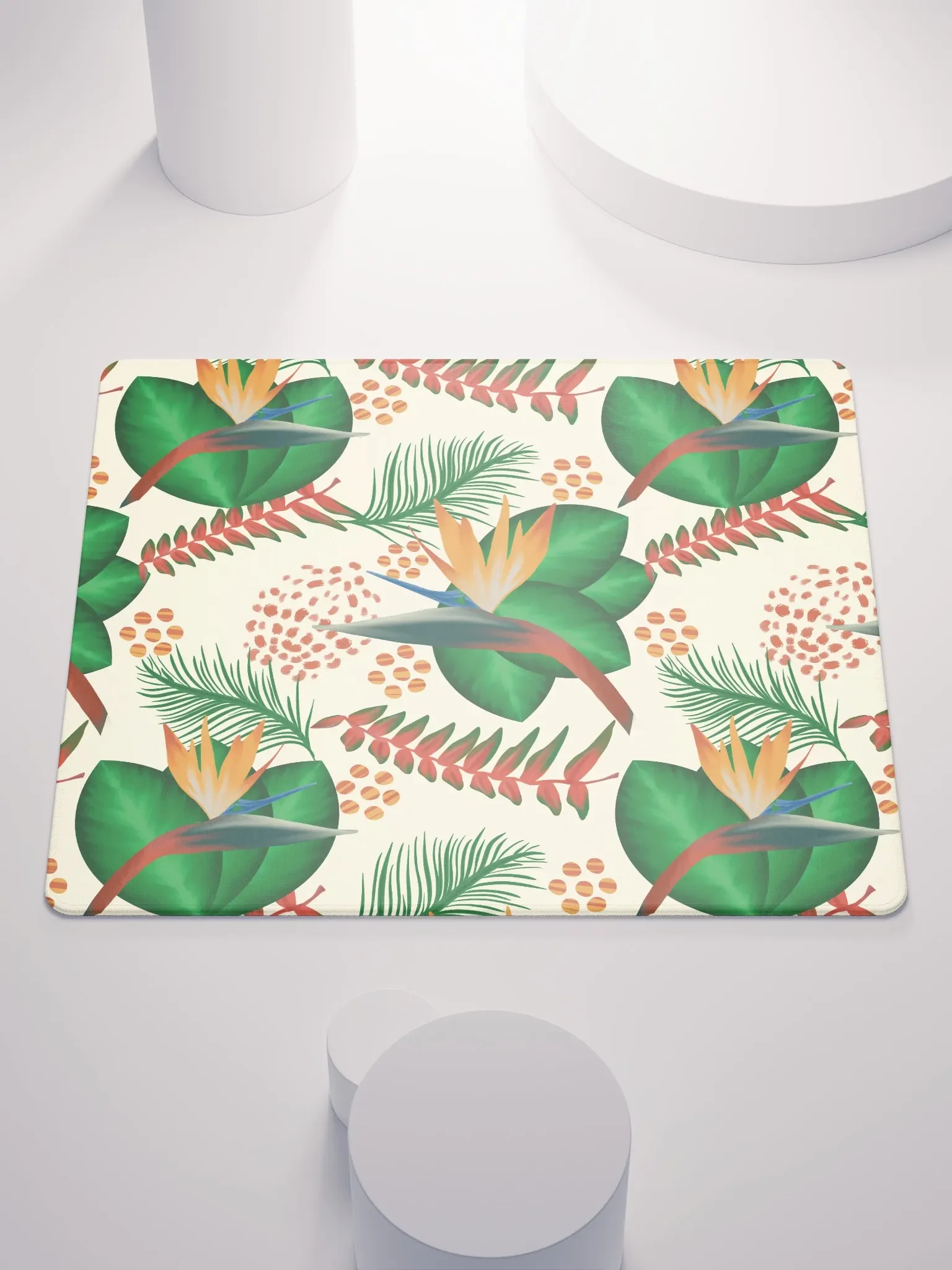 El Yunque Tropical Rainforest Beige Gaming Mousepad product image (1)