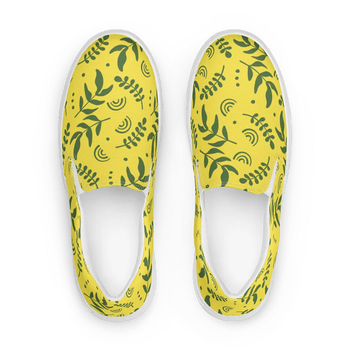 Botanical Bliss Slip-On Canvas Shoes product image (1)