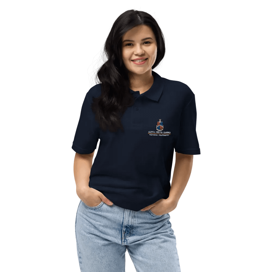ADG Crest Polo - Navy product image (11)