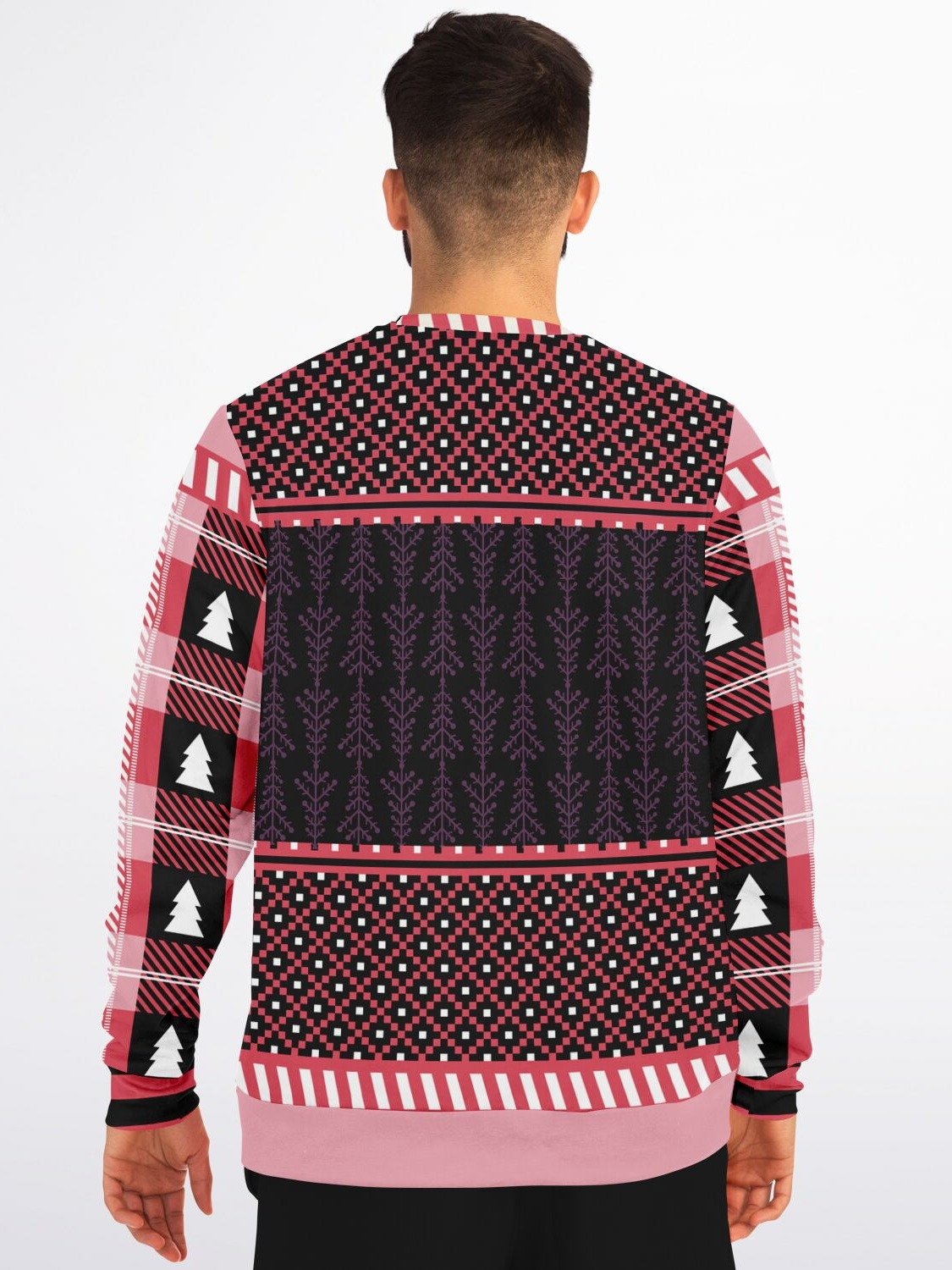 "Merry 666mas" Goat Sweatshirt | Alternative Christmas Sweater | Gothic Holiday Outfit product image (4)