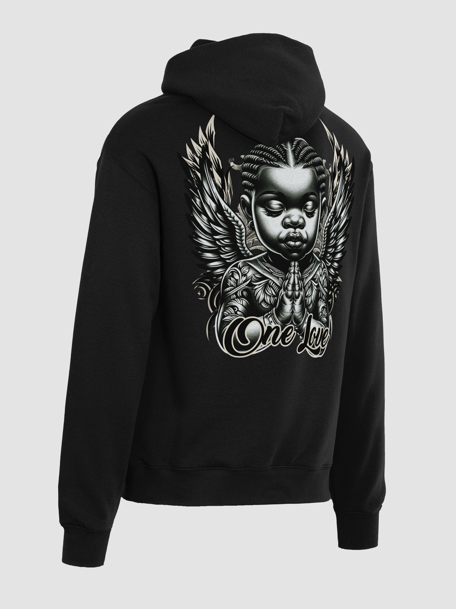 'Cherub _ One Love' Heavyweight Oversized Hoodie product image (1)